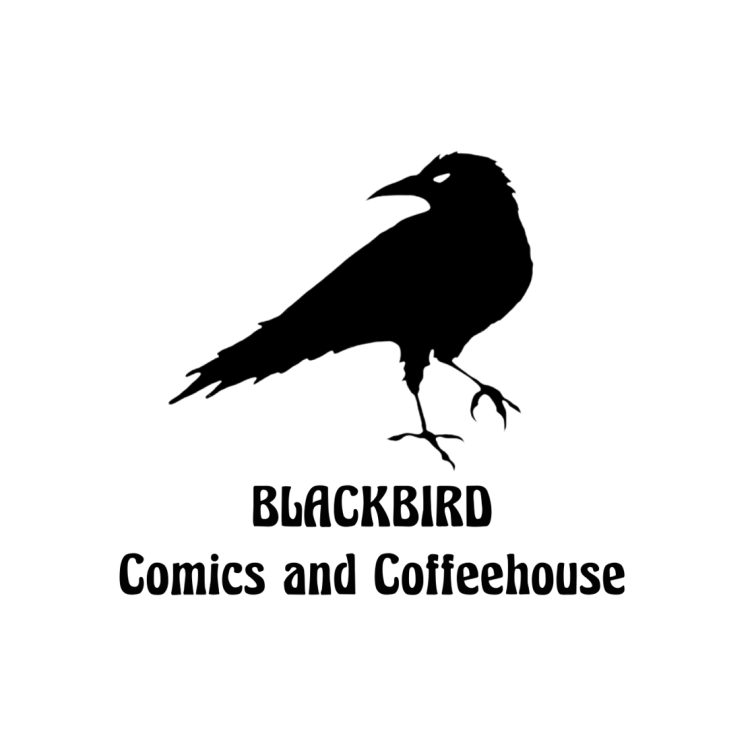 Blackbird Comics and Coffeehouse logo